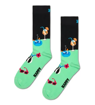 happy socks - Late Night Sock Grün - Gr. - 40