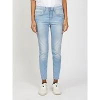 GANG 5-Pocket-Hose 94AMELIE CROPPED mit doppelter Passe und doppelter, rechter Gesäßtasche