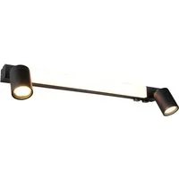TRIO Leuchten LED Spiegelleuchte, Memoryfunktion, LED fest integriert, LED wechselbar, Warmweiß, Neutralweiß, Wand-leuchte mit Schalter, Bad-lampe für Badezimmer-spiegel, B: 60cm
