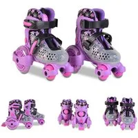 Byox Rollschuhe Beetle XS 26-29, PU-Rollen, ABEC-5 Lager, Stopper hinten, ab 3 Jahr, Größe XS 26-29