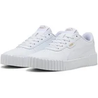 PUMA CARINA 30 Sneaker für sportliche Looks, aus Leder, mit weichem Textilfutter