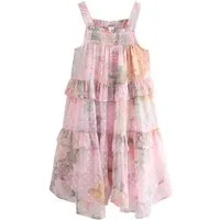 Next Trägerkleid Festliches Trägerkleid mit Print (1-tlg)