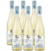 1112 Wein 1112 Blanc Zéro 0,0% (6x 0,75l), Alkoholfreier Weißwein mit frischem Geschmacksprofil