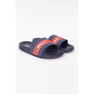 Crosshatch - Herren Badesandale "Mentella" (Marineblau/Rot)