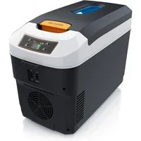 Brandson Elektrische Kühlbox 10 L, Kühlt & hält Warm, von -10 bis +65°C,  Sichtfensterdeckel, 10 l, Kühlbox elektrisch, 230 V Netzspannung und 12 V KFZ Auto Bordspannung