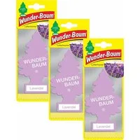 Wunder-Baum Raumduft 3er Duftbäumchen Lavendel Wunderbaum 3 Set Lufterfrischer