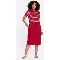 Sieh an! Etuikleid Jersey-Kleid Kurzarm