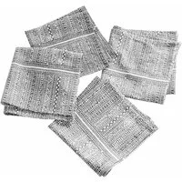 Mirabeau Stoffserviette Serviette 4er Set Quentinelle grau