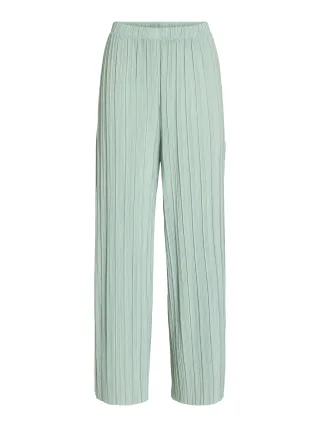 VILA - VIPLISA HW CULOTTE PANTS - NOOS Blue Surf - Gr. - M