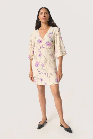 Kleid Lockere Passform multicolour