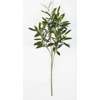 Kunstzweig Deko Olivenzweig, 105 Blätter, grün, 50cm - Künstlicher Olivenzweig Olivenbaum, artplants, Höhe 50.0 cm