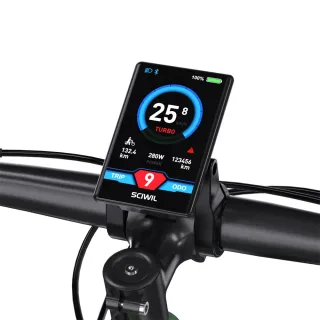 [EU Direct] Varstrom VD61 Display 3.5inch LCD Full Color Screen for CAN Protocol 5PIN Male BAFANG Mid Drive Motor Electr