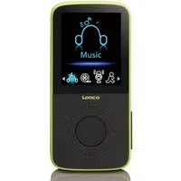 Lenco PODO-153 MP3-Player (4 GB, MP3-Player/Schrittzähler erweiterbar bis 32 GB, 3h Akku in 2 Farben)