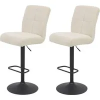 HELA Barhocker LENI (Set, 2 St), Komfortsitz mit Federkorb