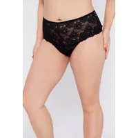 Ulla Popken Slip Stringpanty Ouvert Spitze Zierbänder