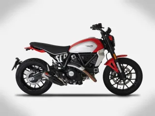 ZARD Sport Auspuff TITAN +Carbonkappe Ducati Scrambler 800 Bj.2023-2024 EURO-5 eintragungsfrei +ABE