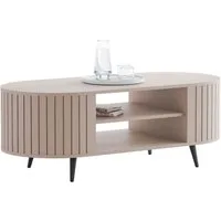 Lookway Couchtisch ELODIE II mit Ablage (1x Couchtisch), Breite: 104 cm