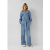 s.Oliver Jumpsuit Overall Denim-Overall mit Gürtel