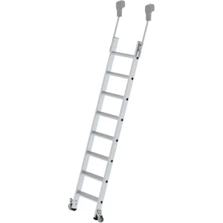 Munk Stufen-Regalleiter fahrbar - 041408