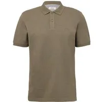 s.Oliver Poloshirt Poloshirt BIG SIZE kurzarm, Kragen, Knöpfe, Logo
