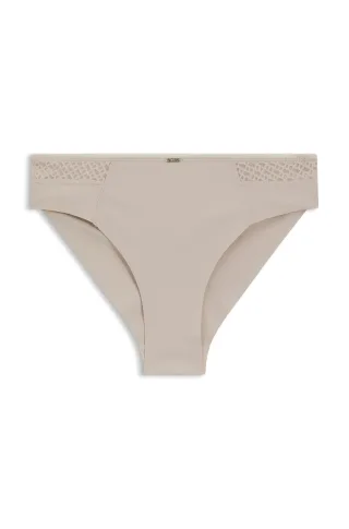 BOSS Womenswear Black - BRIEF_B LACE Light Beige - Gr. - L