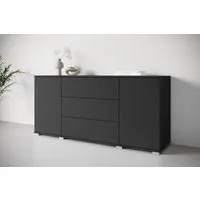 OTTO home Sideboard Kenia, Kommode für das Schlafzimmer/Wohnzimmer (1 St), Modernes Sideboard mit 3 Schubladen und 4 Fächern, Breite 150 cm