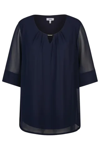 KjBRAND - SHIRT marine - Gr. - 46