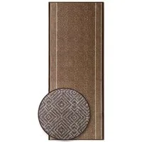 Karat Teppich Läufer Olymp, Flur Teppichläufer im Rauten Design, rutschhemmender Gelrücken, Polyamid Flurläufer für Flur & Wohnzimmer