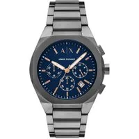 ARMANI EXCHANGE Chronograph SYNC AX4182, Armbanduhr, Herrenuhr, Edelstahlarmband, analog, Tag, Stoppfunktion