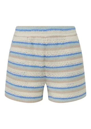 qs - Hose blau/mehrfarbig - Gr. - 36