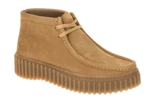 Clarks Damen Schn?r-Halbschuhe TORHILL MOSS 26179359 4 light tan Bequeme Moka...