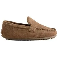 Next Schlupf-Loafer aus Veloursleder, weite Passform Loafer