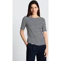 TOM TAILOR T-Shirt T-Shirt T-Shirt mit Streifenmuster