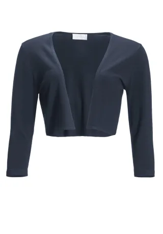 hey kyla - Strickbolero mit 3/4-Arm navy - Gr. - 32