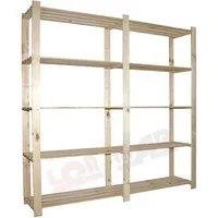 Lenmar Bücherregal Lenmar HOLZREGAL B Serie 5 BÖDEN BÜCHERREGAL KELLERREGAL
