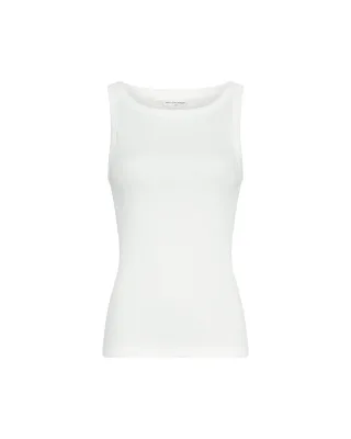 msch copenhagen - MSCHGubbe Rasmia SL Top bright white - Gr. - S