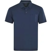 Hajo Poloshirt Pique (1-tlg) Poloshirt - Baumwolle - Atmungsaktiv - Gesäumter Armabschluss