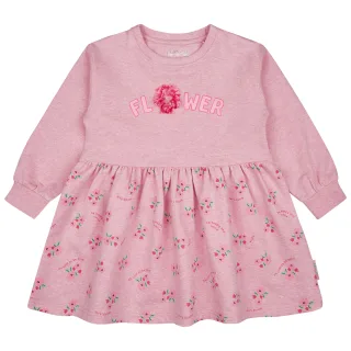 STACCATO - Md.-Sweatkleid bubblegum-aop - Gr. - 122