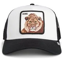 GOORIN Bros. Trucker Cap Goorin Bros. King Trucker Cap Original Recipe Knits off white/black (Basecap, Meshcap, Trucker Kappe)