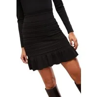 LIPSY Minikleid Lipsy Langärmeliges Mini-Strickkleid (1-tlg)
