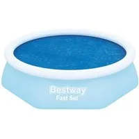 BESTWAY Solarabdeckplane Bestway Solarabdeckplane Ø244cm Pool Wärmeplane