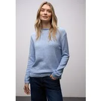 STREET ONE Strickpullover im Two-Tone-Look
