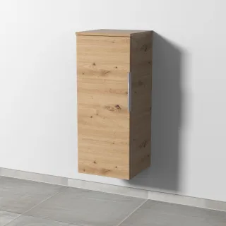 Sanipa 3way Mittelschrank mit 1 Tür, Eiche Natural-Touch, UM12085 UM12085