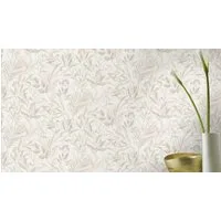 Rasch Papiertapete mit Blättern, glatt, botanisch, (1 St), mit Pflanzen