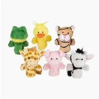 goki Fingerpuppe Fingerpuppenset Tiere (Packung, 6-tlg), Fördert die Kreativität und Vorstellungskraft