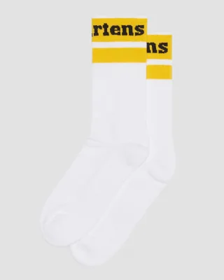 DR. MARTENS Socken "Athletic Logo Organic Cotton Blend Socken" 1 Paar tlg. mit vertärktem Fersen- und Zehenbereich, druckfreier Bund
