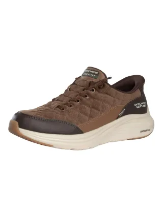 Skechers Slip-Ins Contour Foam Cozy Fit Sneaker, Braun