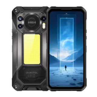 [EU Direct] Oukitel WP61 5G AI Loudspeaker Camping Light 36GB 512GB 108MP Triple Camera 6.78 inch 120Hz 20000mAh 45W Fas