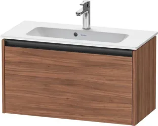 Duravit Ketho.2 Waschtischunterbau wandhängend Nussbaum Matt 810x390x440 mm - K25056079790000 K25056079790000