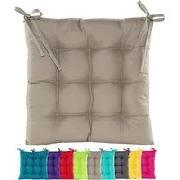 JACK Stuhlkissen JACK Outdoor 38x38cm Sitzkissen Lounge Kissen Sitzkissen Wasserfest, mit Lotus Effekt, robust, strapazierfähig, für Innen & Außen